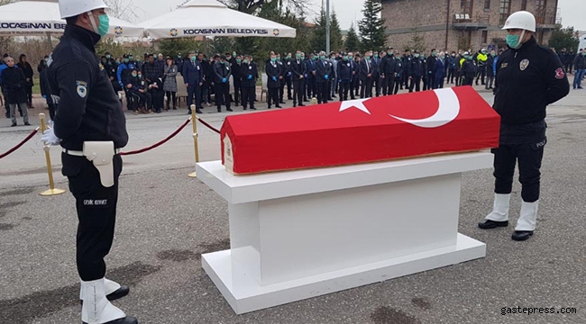 Kayseri'de kazada ölen Asayiş Şube Müdürü, toprağa verildi