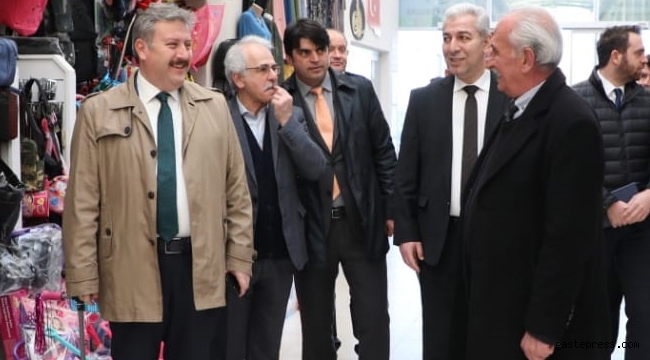 Kayseri Melikgazi'de Başkan Palancıoğlu, İldem Çarşı Esnafıyla Buluştu!