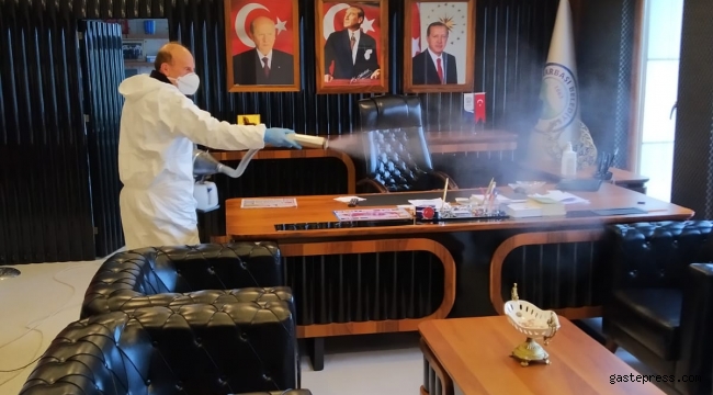 Kayseri Pınarbaşı Belediyesi'nden Koron Virüsü Önlemi