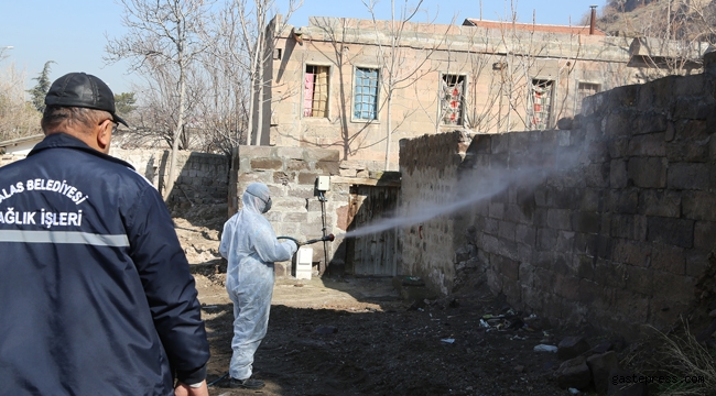 Kayseri Talas'da Sivrisineklere Erken Önlem Alındı!