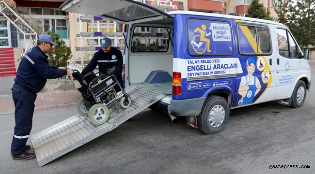 Kayseri Talas'ta Engelli Vatandaşlara Özel Hizmet!