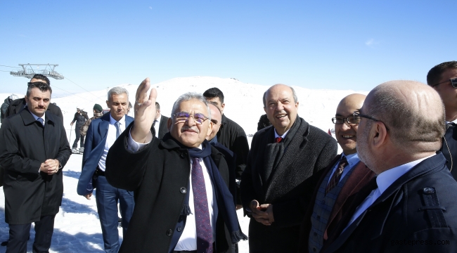 KKTC Başbakanı Tatar, Erciyes'e Hayran Kaldı