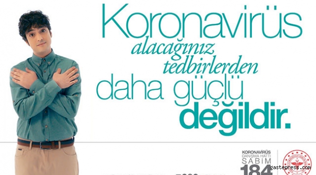Koronavirüse karşı yeni kamu spotu 