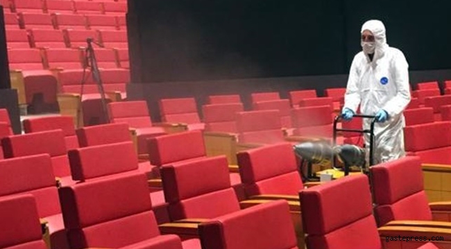 KTO Hizmet Binası Koronavirüse Karşı Dezenfekte Edildi!