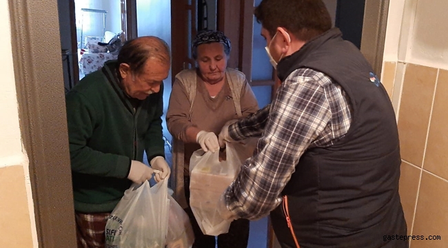 Malatya'da Esenlik Şirketi siparişleri evlere teslim ediyor!