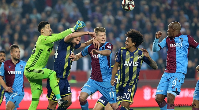 Ziraat Türkiye Kupası yarı finali ilk maçında Trabzonspor güldü!