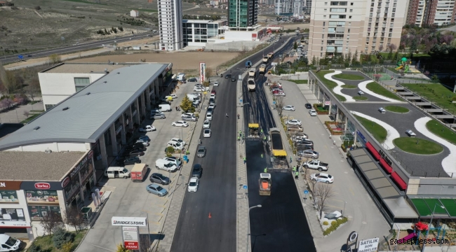 Ankara Büyükşehir'den Asfalt Atağı 