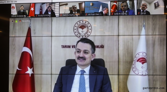 Bakan Bekir Pakdemirli Konya Tarımı İçin Müjdeler Verdi!