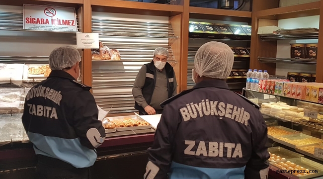 Eskişehir'de Büyükşehir Zabıtasından Fırınlara Denetim!