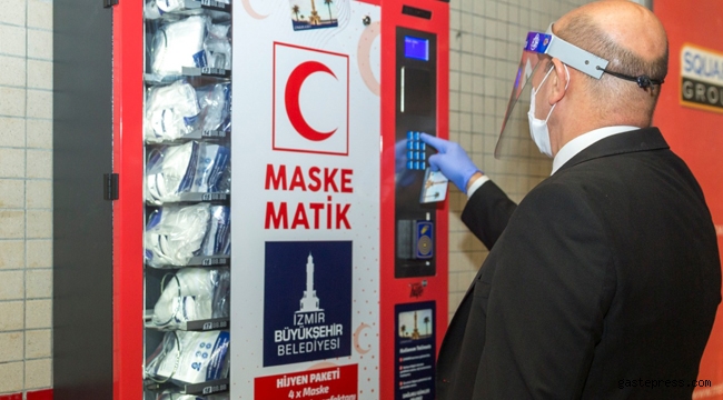 İzmir’in metro istasyonlarında maskematik dönemi başlıyor!