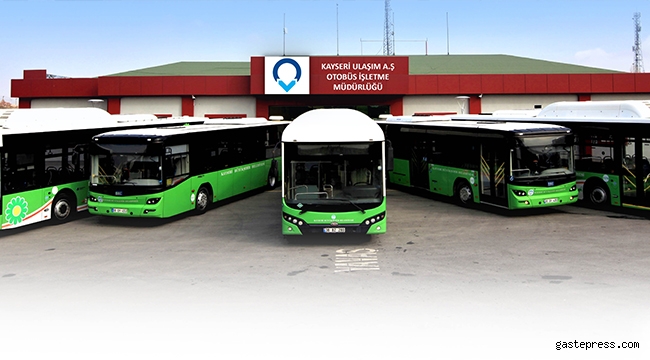 Kayseri Büyükşehir'de  Sokağa Çıkma Yasağında Ulaşım