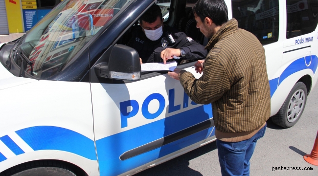 Kayseri'de sokağa çıkma yasağı ihlaline para cezası