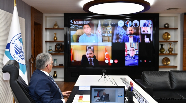 Kayseri İl Pandemi Kurulu Toplandı