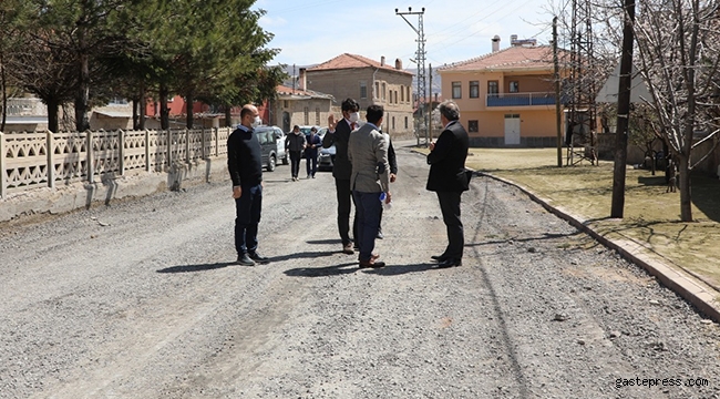 Kayseri Melikgazi Belediyesi, Güzelköy Mahallesinde Alt Yapı ve  Üst Yapı Çalışmaları Başladı.