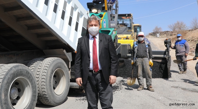Kayseri Melikgazi Mimarsinan Fatih Mahallesi'nde 3 Kilometrelik Asfalt Serildi!