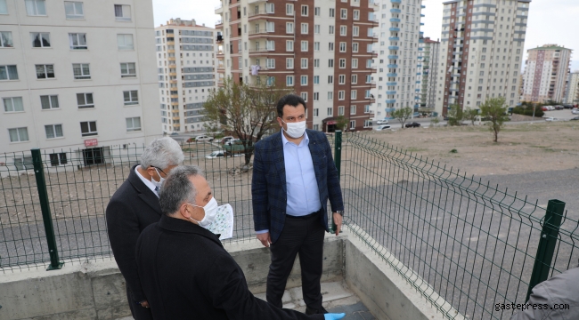 Kayseri Talas Belediye Başkanı Mustafa Yalçın'dan Park Alanlarına İnceleme
