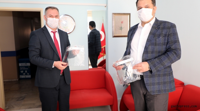 Kayseri Talas Belediyesi'nden Sağlıkçılara Koruyucu Sperlik