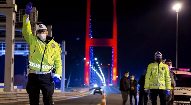 Sokağa çıkma yasağına uymayanlara ceza kesildi!