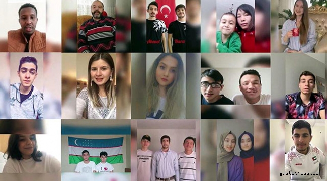 Tekirdağ'ın yabancı öğrencilerinden, 'Evde kal Türkiye' çağrısı