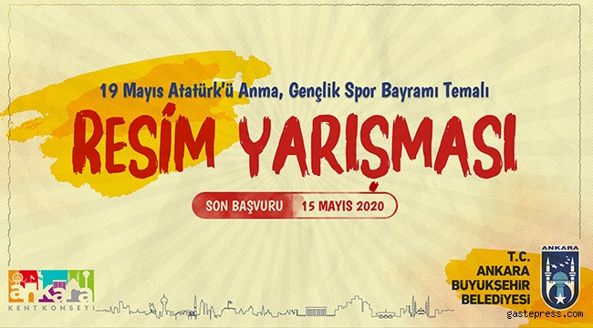 Ankara Büyükşehir'den 19 Mayıs Resim Yarışması