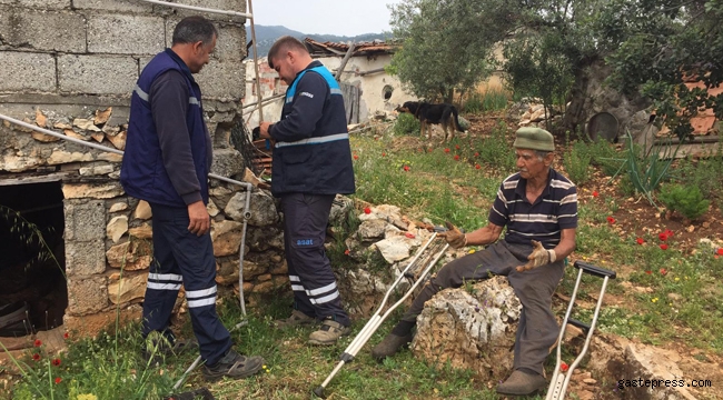 Antalya ASAT Demreli Ramazan Amca’nın yardımına koştu!