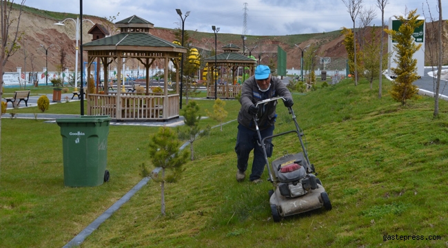 Bünyan Belediyesi Park ve Bahçe Müdürlüğü ekipleri çalışmalarına devam ediyor!