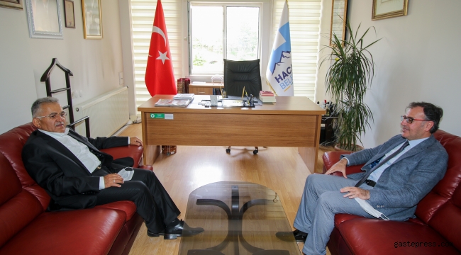 Büyükkılıç'tan Hacılar Belediyesi'ne Ziyaret