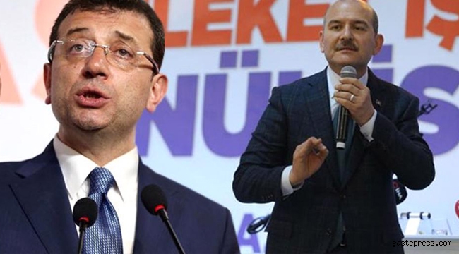 Ekrem İmamoğlu'ndan Bakan Soylu Hakkında Suç Duyurusu!
