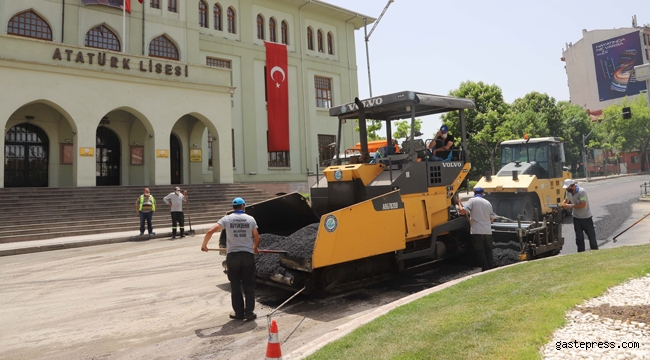 Eskişehir&#039;de Tramvay Hemzeminlerinde Çalışmalar Tamamlandı!