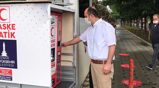 İzmir'de Çiğli ve Gaziemir’e de seyyar maskematik!