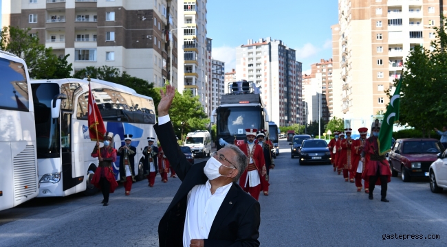 Kayseri İldem'de Mehter Rüzgarı Esti