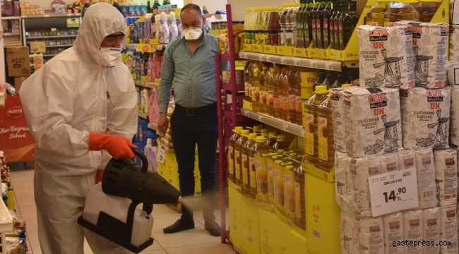 Kayseri Kocasinan Belediyesi Dezenfekte Edilmeyen Yer Bırakmıyor