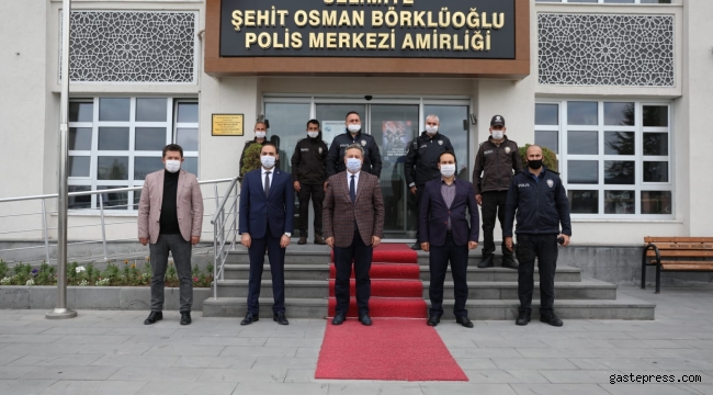 Kayseri Melikgazi Belediye Başkanı Dr. Mustafa Palancıoğlu, Şehit Aileleri ve Polisleri Unutmadı