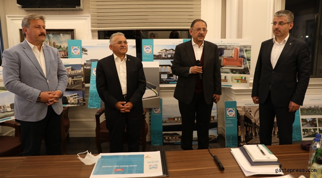 Kayseri Melikgazi'nin Türkiye'ye Örnek Projeleri Bakanlıklardan Destek Aldı!