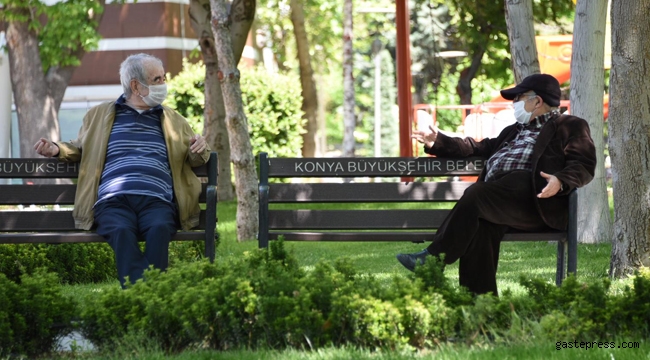 Konya Belediyesi Sokağa Çıkan Büyüklerimizi Yalnız Bırakmadı!