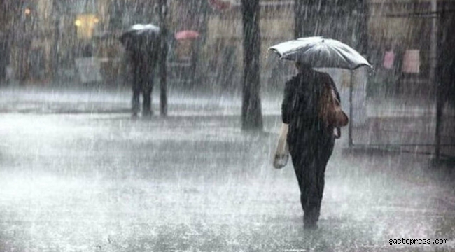 Meteoroloji'den kuvvetli sağanak yağış uyarısı