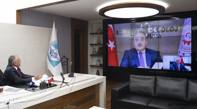 Sanayi ve Teknoloji Bakanı Mustafa Varank ile “Kayseri Zirvesi” yapıldı