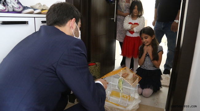 Sivas'da Başkan Bilgin Minik Elif'in İsteğini Geri Çevirmedi!
