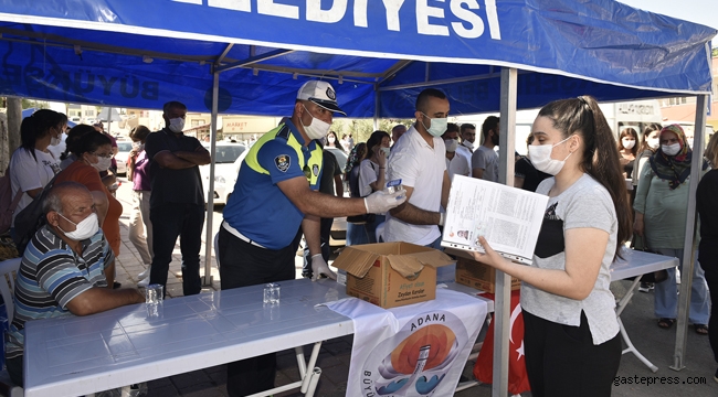 Adana Büyükşehir sınava giren öğrencileri yalnız bırakmadı!