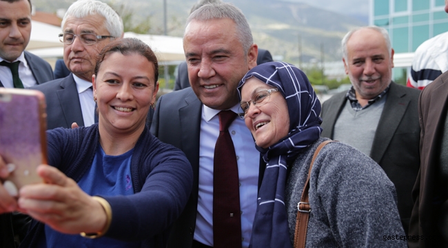 Antalya Büyükşehir Belediye Başkanı Muhittin Böcek En başarılı ikinci başkan!  