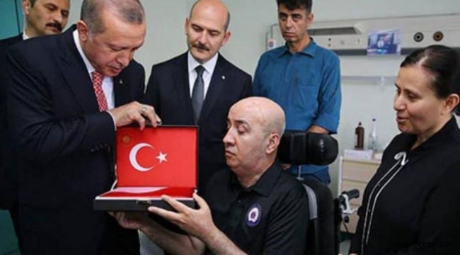 Bakan Soylu'dan 'Turgut Aslan' paylaşımı: Sen bizim kahramanımızsın