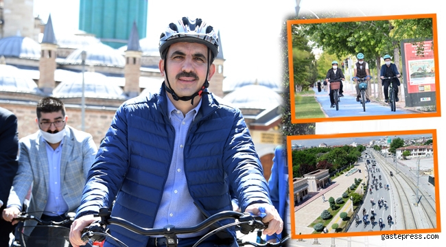 Bisiklet Şehri Konya Türkiye’ye Örnek Oluyor!