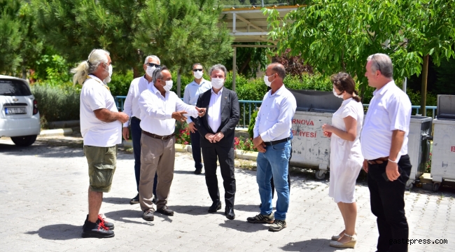 Bornova Beşyol’a meydan düzenlemesi