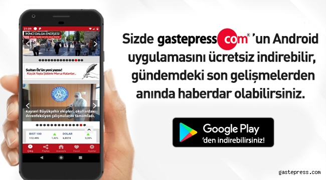 Gastepress.com Android Uygulaması Yayında!