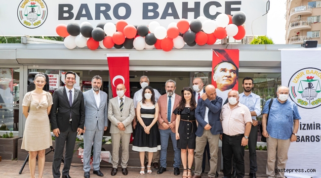 İzmir'de Başkan Soyer Baro Bahçe’nin açılışında konuştu: “Savunma güçlüyse adalet terazisi doğru işler”