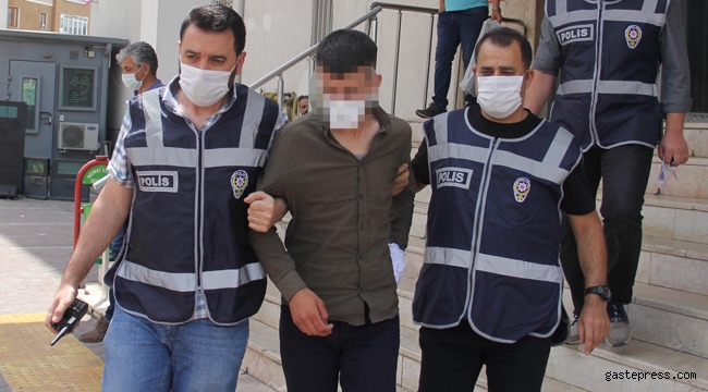 Kayseri'de 16 yaşındaki cinayet şüphelisi saklandığı bahçede yakalandı!