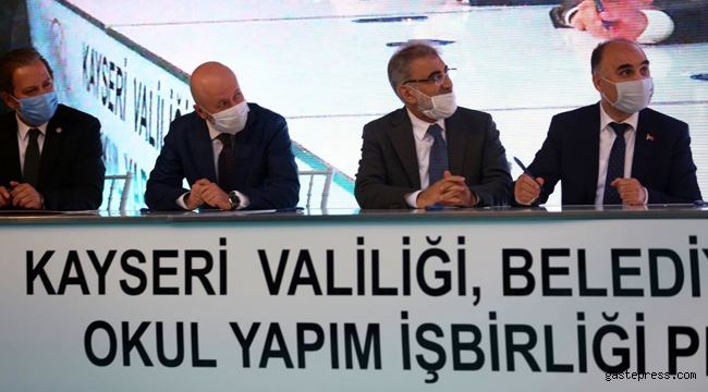 Kayseri Kocasinan'a İki Yeni Okul Yapılması için protokol İmzalandı!