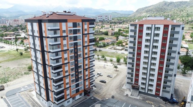 Kayseri Melikgazi'de 208 Dairenin Kura Çekimi Yapılacak