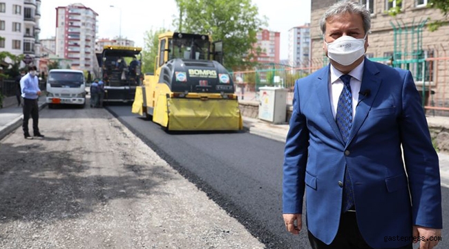 Kayseri Melikgazi'den 1 Ayda Rekor Asfaltlama Hizmeti!