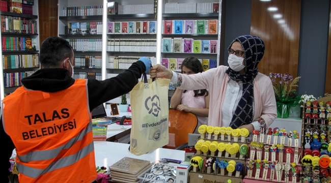 Kayseri Talas Belediyesi Koronavirüsle Mücadelede Hız Kesmiyor